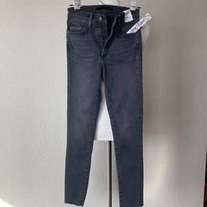 Joe’s Charlie Snap Back Caligo High Rise Skinny Ankle stretchy jeans Sz S